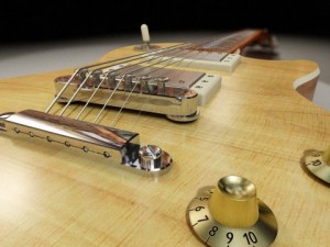 epiphone les paul standard 3D Model