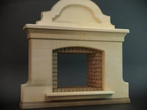 chemin&eacute;e m&eacute;diterran&eacute;enne Modèle 3D