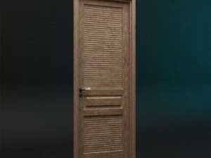 porte de style traditionnel Modèle 3D