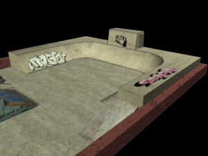 skatepark Modelo 3D