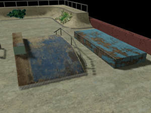 skatepark Modelo 3D