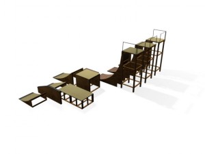 skate ramps 3D मॉडल