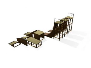 skate ramps 3D Model