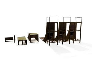 skate ramps 3D Model