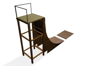 skate ramps 3D Model
