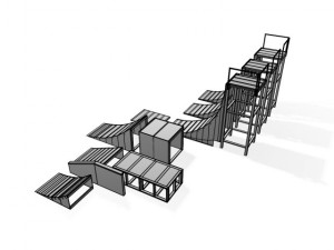 skate ramps 3D मॉडल