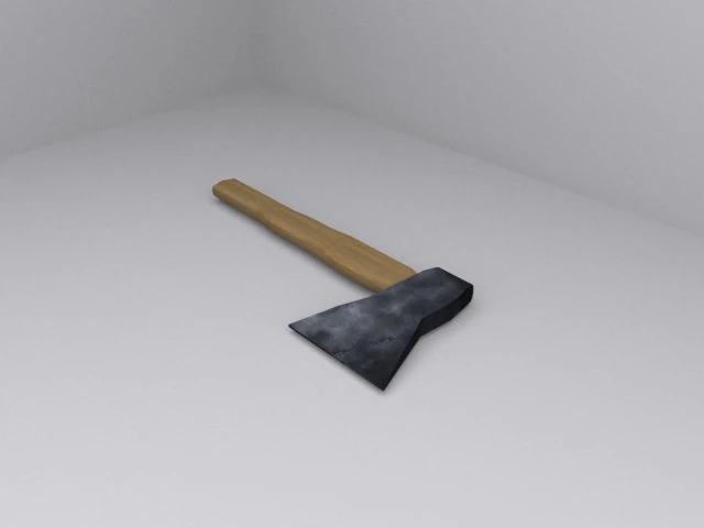 gameaxe 3D Model .c4d .max .obj .3ds .fbx .stl .blend 