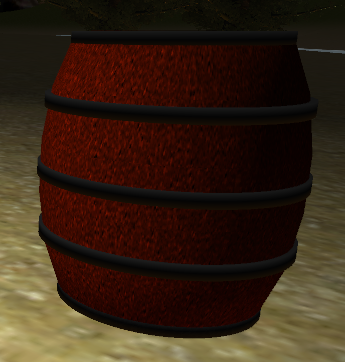 wooden barrel 3D Model .c4d .max .obj .3ds .fbx .stl .blend 