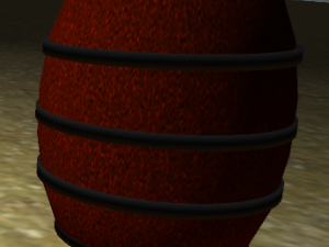 wooden barrel 3D Модель