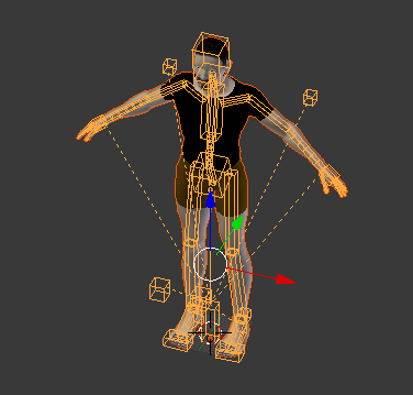 male human model  rigged and animated 3D Model .c4d .max .obj .3ds .fbx .stl .blend 