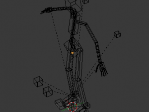 male human model  rigged and animated 3D Model