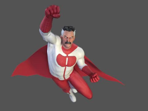 Omni-Man Rig 3D Model