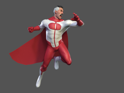 Omni-Man Rig 3D Model