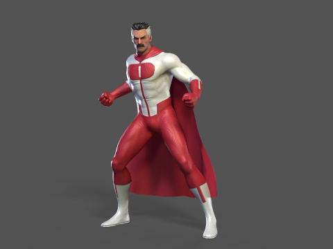 Omni-Man Rig 3D Model