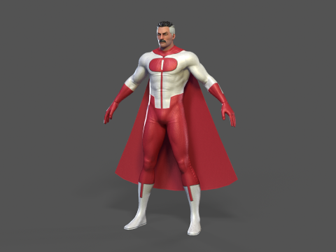 Omni-Man Rig 3D Model