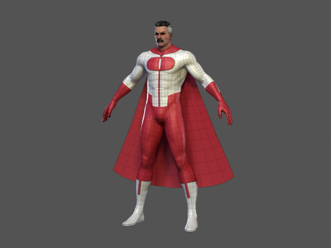 Omni-Man Rig 3D Model