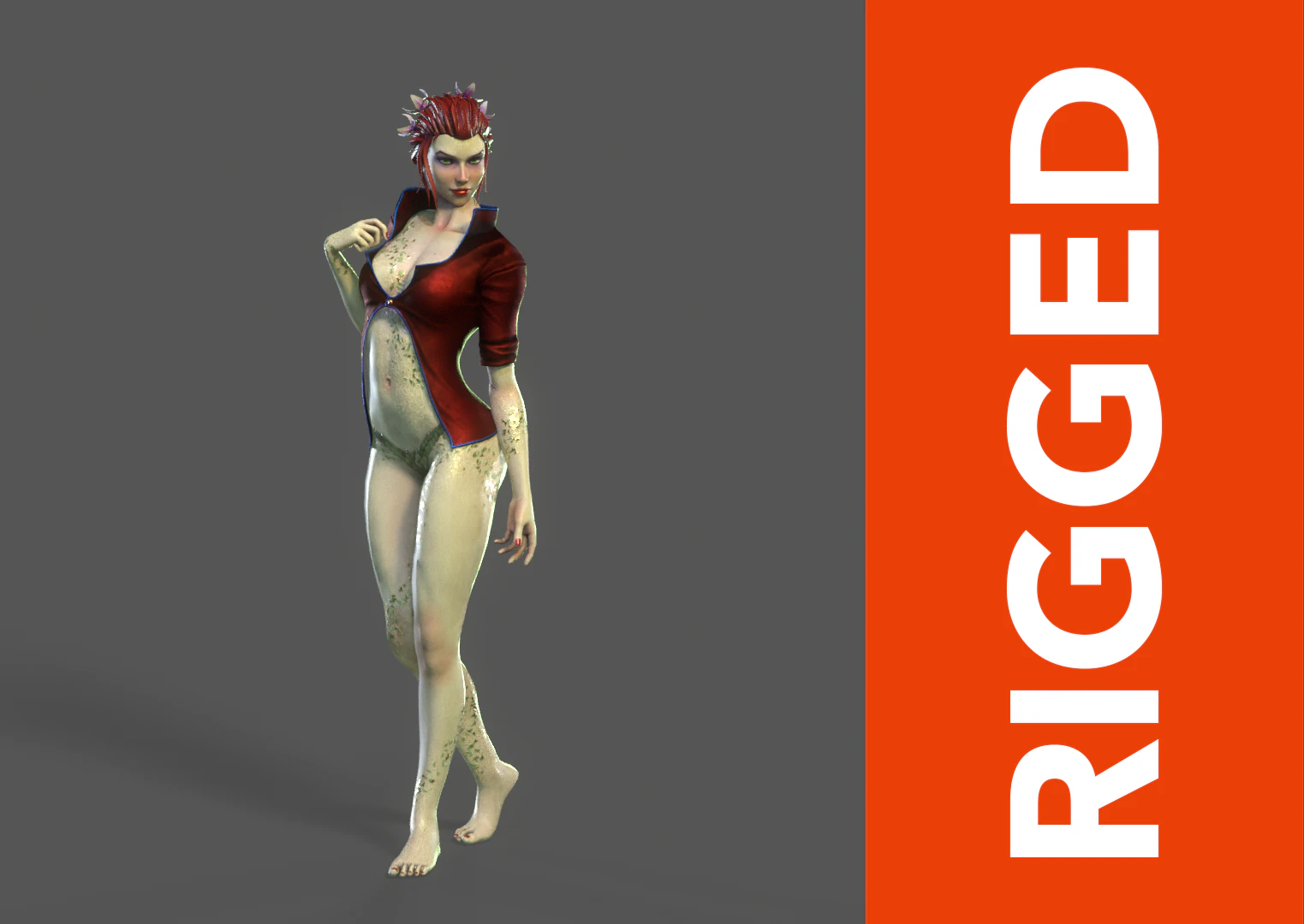 Equipamento de hera venenosa Modelo 3D .c4d .max .obj .3ds .fbx .stl .blend