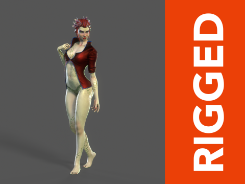 Poison Ivy Rig Modelo 3D
