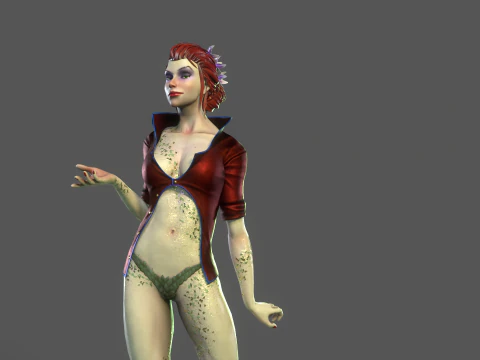 Equipamento de hera venenosa Modelo 3D