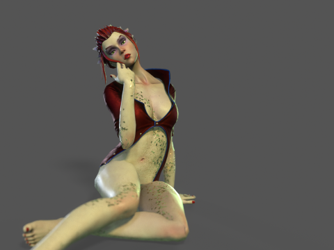 Poison Ivy Rig 3D-Modell
