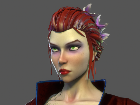 Poison Ivy Rig 3D-Modell