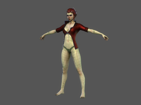 Poison Ivy Rig 3D-Modell