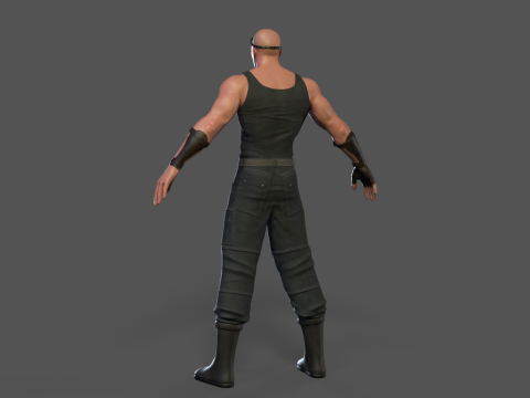 Riddick Rig Model 3D