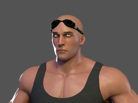Riddick Rig Model 3D