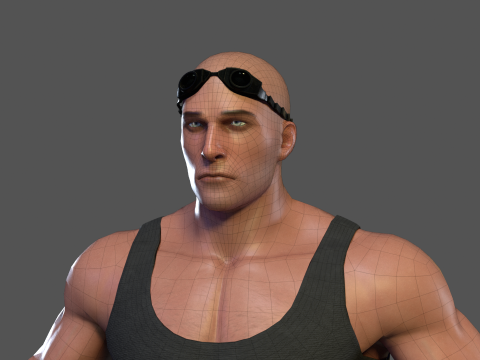 Riddick Rig Model 3D