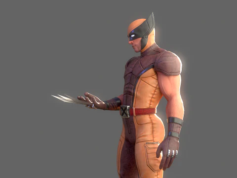 Wolverine Rig 3D Model