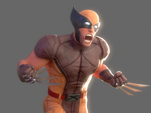 Wolverine Rig 3D Модель