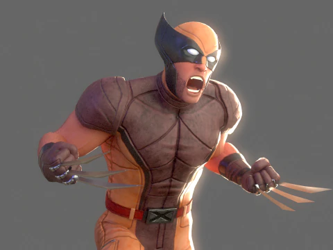 Wolverine Rig 3D Model