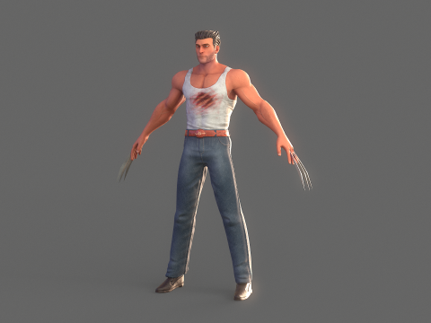 Wolverine Rig 3D Модель