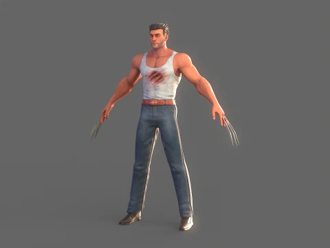 Wolverine Rig 3D Model