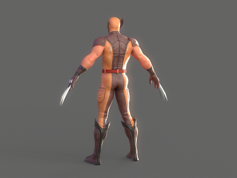 Wolverine Rig 3D Модель