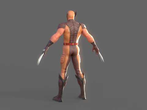 Wolverine Rig 3D Model