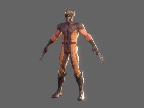 Wolverine Rig 3D Model