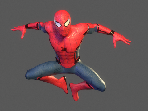 Spider-Man Rig Modelo 3D