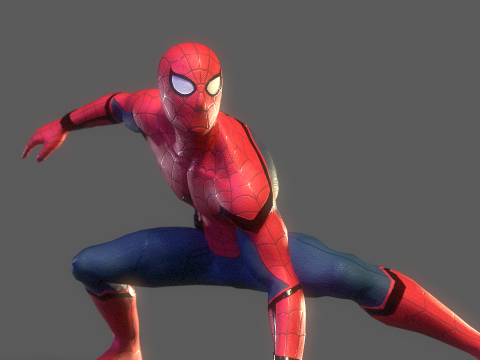 Spider-Man Rig Modelo 3D