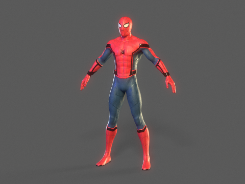 Spider-Man Rig Modelo 3D