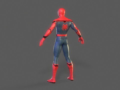 Spider-Man Rig Modelo 3D