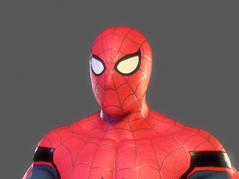 Spider-Man Rig Modelo 3D