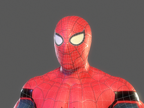 Spider-Man Rig Modelo 3D