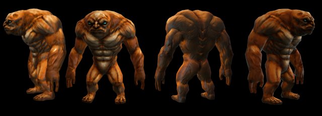 monster 3D-Modell .c4d .max .obj .3ds .fbx .stl .blend 