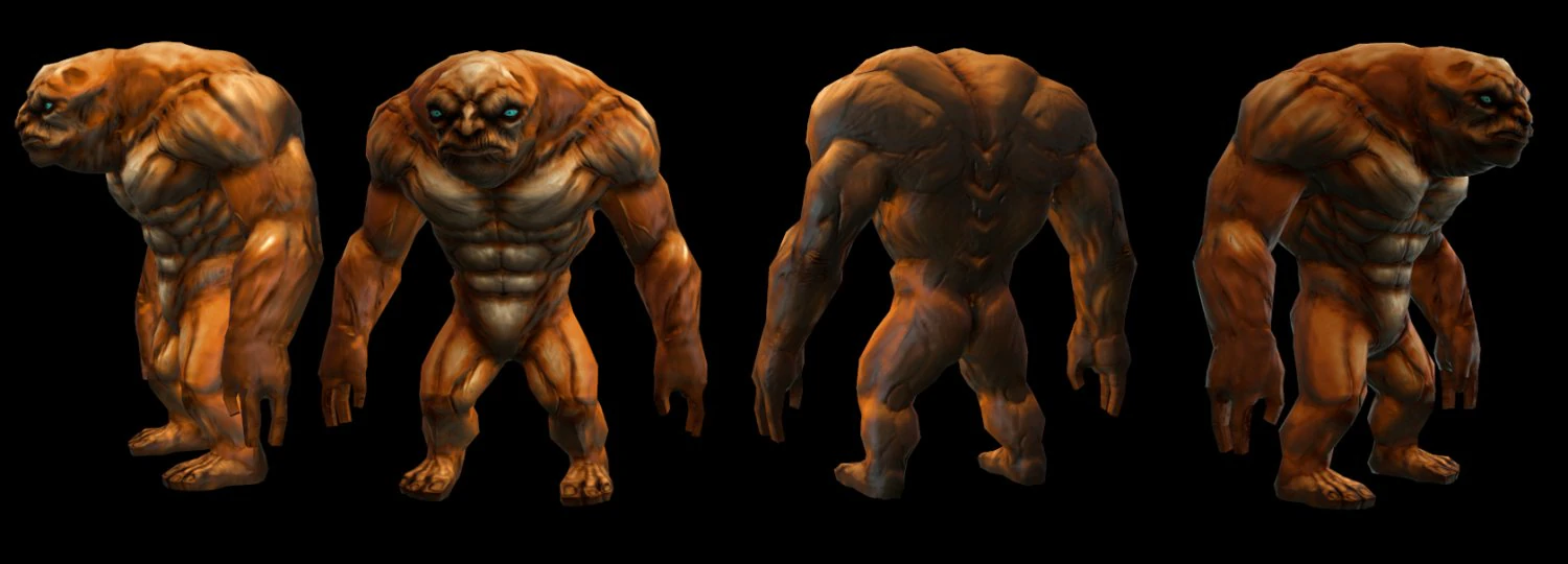 monster 3D Model .c4d .max .obj .3ds .fbx .stl .blend 