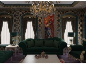 ottomanturkish style livingroom Modèle 3D