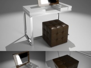 dressing table Model 3D