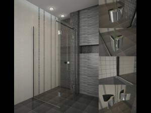 accessories for shower Model 3D