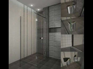 аксессуары для душа 3D Модель