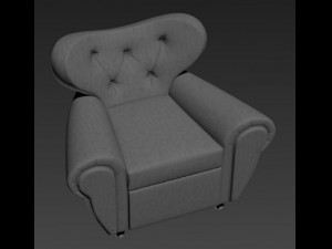 armchair Modello 3D
